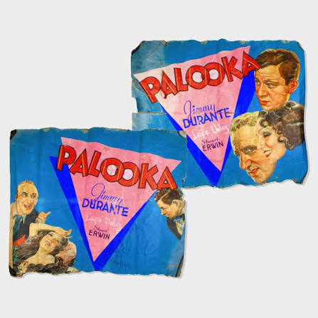 Sold at Auction: 2PC HUGE "PALOOKA" 1934 HOLLYWOOD FILM POSTERS