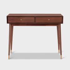 Sutton Mid Century Modern Console Table Walnut Brown Adore Decor In 2020 Mid Century Modern Console Table Modern Console Tables Console Table
