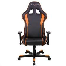 Buy The Dxracer Formula Series Oh Fe08 No Orange Black Pu Leather Gaming Oh Fe08 No Online At Pbtech Co N Ergonomic Computer Chair Gaming Chair Chair