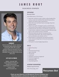 Business Owner Resume Samples Templates Pdf Doc 2021 Business Owner Resumes Bot