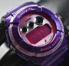 Rare Casio Baby G Metallic Colors Bgd 121 6 Purple Women S Watch New Battery 4971850925279 Ebay
