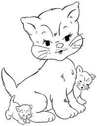 Ausmalbild Katze Mit 2 Babys Zum Ausmalen Ausmalbilder Malvorlagen Katze Ausmalbilderkatze Ki Ausmalbilder Katzen Ausmalbilder Malbuch Vorlagen