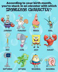 Spongebob On Twitter Spongebob Birth Month Spongebob Party
