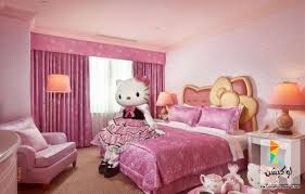 ألوان دهانات غرف نوم بنات كبار بتصميمات روعه لوكشين ديزين نت Hello Kitty Bedroom Decor Hello Kitty Bedroom Furniture Hello Kitty Bedroom