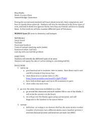 Check spelling or type a new query. Eliza Geos Lesson Plan Week 2