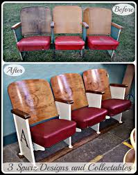 Vintage Movie Theater Seats With Heat Transfer Follow Us For More Wonderful Pins At Www Pinterest Com 3spurzdandc Theater Seating Theater Chairs Movie Seats