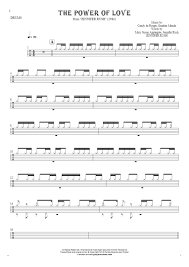 Том эллис, лоренц тейт, сара хабель и др. The Power Of Love Noten Fur Schlagzeug Playyournotes