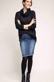 40 Spectacular Winter Pencil Skirt Outfits Ideas To Try Right Now Pencil Skirt Outfits Winter Denim Pencil Skirt Outfit Pencil Skirt Casual