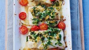 Gebackenes Kabeljaufilet Auf Fenchel Rezept Rezepte Kabeljau Kabeljaufilet