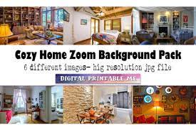 Download the zoom mac or windows app. Cozy Home Zoom Background Pack 6 Pics Grafik Von Digitalprintableme Creative Fabrica