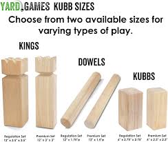 They are also ideal stocking stuffers for children of all ages at christmas time. Amazon Com Yard Games Kubb Premium Size Outdoor Tossing Game With Carrying Case Instructions And Boundary Markers Toys Games