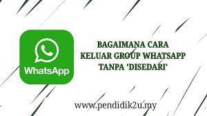 Swipe left on the whatsapp group that you want to leave. Cara Keluar Group Whatsapp Tanpa Disedari Pendidik2u