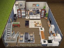 Front View Of Club Owner S Basement Crash Pad In My Sims Freeplay Sims Freeplay Houses Sims House Design Sims House