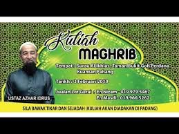 Kuliah dhuha perdana ustaz azhar idrus official. Kuliyyah Maghrib Soal Jawab Kitab Jam Ul Jawami Ustaz Azhar Idrus Official Youtube
