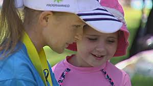 Childhood cancer survivor Georgia Lowry gives hope to younger patients as  Camp Quality companion