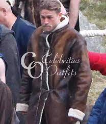 Knights Of The Roundtable King Arthur Charlie Hunnam Coat Charlie Hunnam Charlie Brown Leather Coat