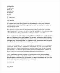 Cover Letter For Retail Job Best Of Sample Store Manager Cover Letter 6 Documents In Word Pdf Cover Letter Example Cover Letter Sample Letter Example