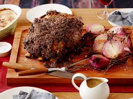 What does prime rib taste like? Roast Prime Rib Of Beef With Horseradish Crust Recipe Tyler Florence Food Network