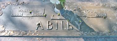 Walter Lincoln “Linky” Abney (1921-1986)