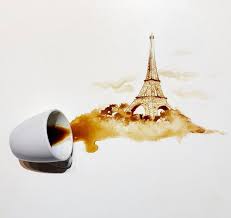 Menara eiffel di paris, prancis ditutup selama dua jam karena adanya kabar terkait ancaman bom. Lukisan Artistik Dari Segelas Kopi Karya Seniman Italia Minews Id