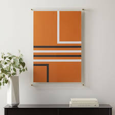 Use craft paper to plot it out. Modern Acrylic Poster Frame