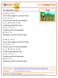 Zach and reggie learn their abc's and sing the alphabet song. Songs The Alphabet Song Lyrics Pdf Pdf