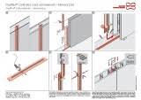 Fradiflex standard fugenblech gerade, länge: Fugenblech Elementwand Fradiflex Max Frank