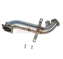 High Performance 304SS Downpipe With Heat Shield Exhaust Downpipe for Alfa  Romeo 2.9L