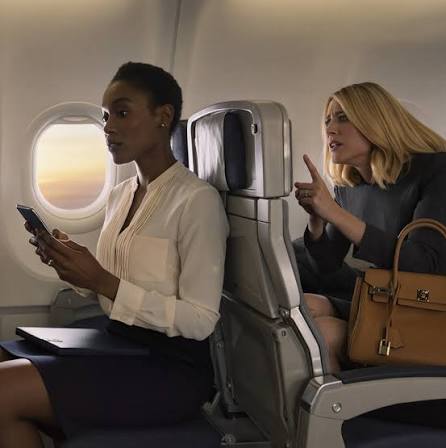 BLACK WOMAN CEO REMOVED from VIP SEAT for WHITE PASSENGER — 60 SECONDS LATER, the ENTIRE STAFF is FIRED 😳✈️🔥 Embarrassed in front of everyone, she's told to move because “this seat