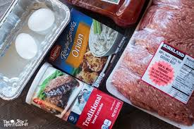 The gravy was made with lipton onion soup mix. Slow Cooker Onion Soup Mix Meat Loaf Freezer Meal Friendly The Magical Slow Cooker