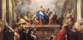 In het christendom werd het wekenfeest 'pinksteren' genoemd, naar het griekse woord 'pentekostos' (= vijftigste). Het Verhaal Van Pinksteren Isgeschiedenis