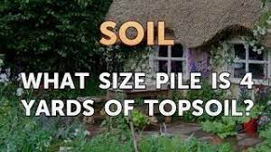 If you have skunks, you'll most likely know from the distinctive musky smell they use to mark territory. What Size Pile Is 4 Yards Of Topsoil Youtube