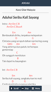 Request chord services , organizes chords collection Kunci Gitar Padi Patah