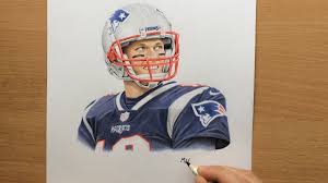 This lesson we didn't color, because we want you to. Tom Brady Colored Pencil Drawing Time Lapse New England Patriots Youtube