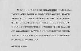 MESSRS ALFRED GRANGER. ELMO r.