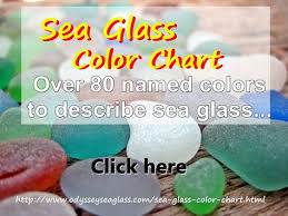 Sea Glass Color Chart Sea Glass Colors Sea Glass Crafts
