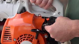 At only 7.9 lbs the bg 50 is 2 lbs. How To Start Stihl Leaf Blower Youtube