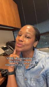 I used to outsource my peace to my mood, other humans, the energy arou...