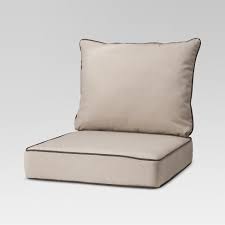 Qilloway outdoor seat/back chair cushion tufted pillow , spring/summer seasonal all weather replacement cushions. Rolston 2pc Outdoor Replacement Chair Cushion Set Contrast Piping Haven Way Target