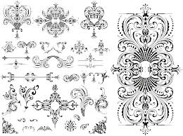 Wedding Floral Lace Pattern Vector Free Vector Cdr Download 3axis Co Floral Pattern Vector Free Vector Art Lace Pattern