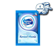 Sedangkan kemasannya ada yang dalam sachet, pouch plastik dan kaleng. Jual Frisian Flag Susu Kental Manis 40 Gr X 6 Pcs 1 Renceng Putih Susu Bendera Online Maret 2021 Blibli