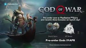 I generally wait until a game i really want to play is available only on the newest playstation. God Of War Pre Order Trailer Playstation Store Youtube