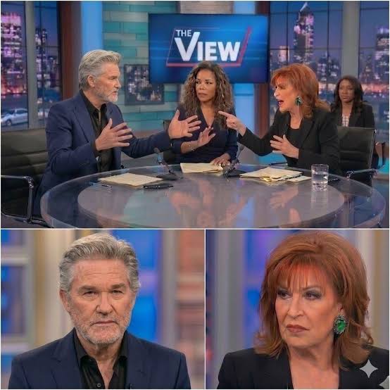 Kurt Russell walks off The View set