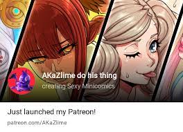AKaZlime do his thing | creating Sexy Minicomics | Patreon