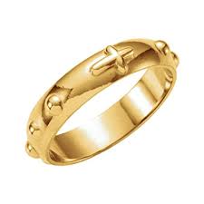 Free shipping on orders over $25 shipped by amazon. Buy 14k Yellow Gold Rosary Ring Online In India B06y5j6xzb