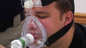 A cpap machine uses a hose and mask or nosepiece to deliver constant and steady air pressure. Video Cpap Applications Ems Airway