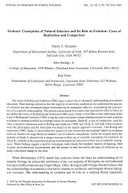 Answer the study guide questions. Pdf Students Conceptions Of Natural Selection And Its Role In Evolution Cases Of Replication And Comparison