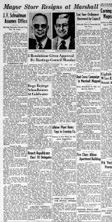 Mayor Lewis F Storr Resigns