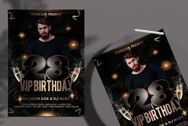 But if you think about what attracts people? Vip Birthday Free Psd Flyer Template Studioflyers Com
