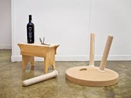 Rolha Side Table By Goncalo Campos Gessato Cork Table Cork Stool Wine Bottle Table